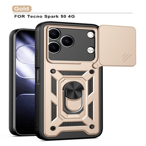 เคส Lichicase แบบหลายชั้นพร้อมขาตั้งแม่เหล็ก สำหรับ Tecno Spark 50 Pova Curve 2 - Product Image 2