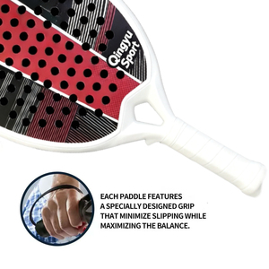 <span class=keywords><strong>Raquette</strong></span> de <span class=keywords><strong>padel</strong></span> Qingyu Sport Factory en fibre de carbone 3K-24K OEM DEM professionnelle, légère et portable - Product Image 5