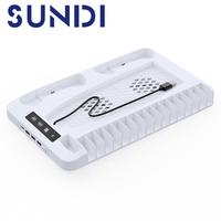 Station de charge et support de refroidissement personnalisés pour console PS5 Slim avec contrôleur LED RGB en gros