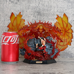 Vente chaude Figurine d'action One Piece de 19 cm, Whitebeard Ace Legacy Statue, Figurine d'anime Gardien, Figurine d'anime Ace, Figurine d'action d'anime - Product Image 2