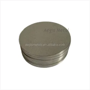 10-150 Mikron 1mm 1,5mm 1,7mm 3,5mm Edelstahl 304 316 316L 2205 2507 Filters cheibe aus gesintertem Metallpulver