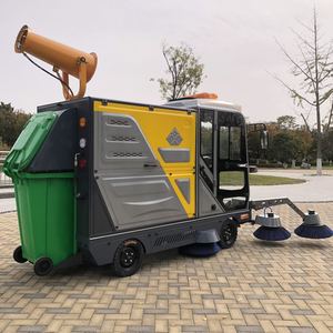 Balayeuse électrique de voirie avec largeur de nettoyage de 3000 mm, 7 brosses, bras flexible, <span class=keywords><strong>machine</strong></span> à balayer les trottoirs - Product Image 5