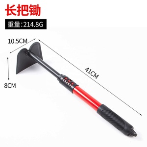 Râteau de jardin télescopique portable à 3 <span class=keywords><strong>dents</strong></span> en acier au carbone pour l'agriculture - Product Image 3