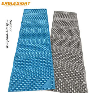 Colchoneta de Acampada de 400g con Película de Aluminio, Esterilla para Dormir de Espuma IXPE Tipo Cartón de Huevo para Exteriores, Aislamiento Térmico de Cacahuate para el Suelo - Product Image 2