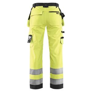 BLAKLADER - 716725173399D19 Pantalon softshell haute visibilité pour femme Jaune/Noir-EAN 7330509540299 HI-VIS WORKWEAR - Product Image 3