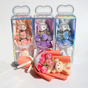 Al por mayor Ramo <span class=keywords><strong>de</strong></span> rosas <span class=keywords><strong>de</strong></span> jabón con diseño <span class=keywords><strong>de</strong></span> conejo en relieve, Regalo para el Festival Qixi, Día <span class=keywords><strong>de</strong></span> San Valentín, Cumpleaños <span class=keywords><strong>de</strong></span> <span class=keywords><strong>mejores</strong></span> <span class=keywords><strong>amigas</strong></span> y niñas - Product Image 3