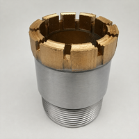 Foret diamanté impregné haute performance pour carottage en profondeur avec conception de couronne haute densité