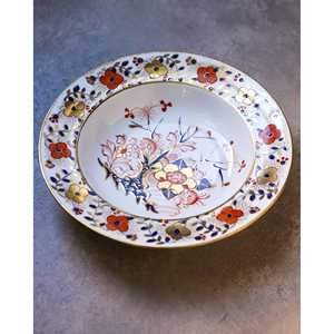 Vajilla de Cerámica Personalizable Mason, Plato Hondo con Flores Rojas y Azules, Plato para Sopa o Cena de ABS con Impresión de Calcomanías para Hoteles - Product Image 2