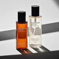 Faible quantité minimale de commande 30ml 50ml 60ml recyclable sérigraphie échantillon gratuit Lotion Toner sérum vide verre soins de la peau bouteilles emballage cosmétique