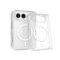 Étui de téléphone magnétique anti-chute transparent pour iPhone Duo, protection intégrale du corps, C0363