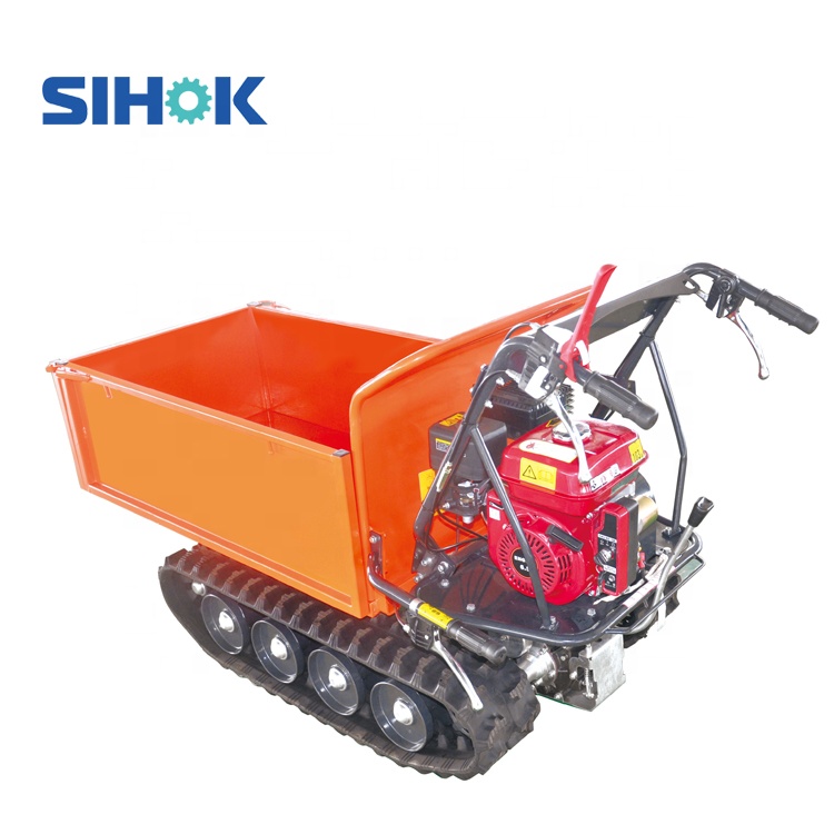 Саморазгрузка 500 кг гусеничный самосвал с одобренным EPA бензиновым двигателем (SH-500B)
