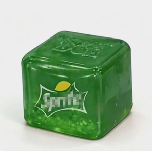 Joli cube tendance, balle anti-stress, jouet en gel souple pour le jeu sensoriel, la maison, le bureau, l'école et la présentation en magasin, silicone PU - Product Image 5