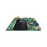 17cm X 17cm kelas industri Motherboard I3 4005U Realtek 8111H 1000M Lan 4 USB HD VGA LVDS tiga tampilan Mini ITX Motherboard