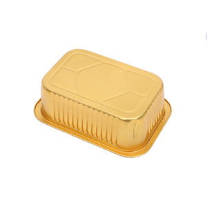 YOUXUAN <span class=keywords><strong>Sartenes</strong></span> Rectangulares De Papel Aluminio Mini Desechable Papel De Aluminio Pie Pan Recipiente De Comida Para Llevar - Product Image 5