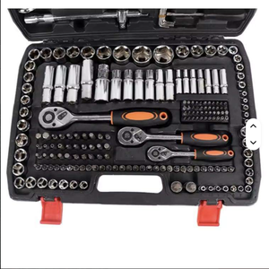 216 Piece Herramientas Auto Repair Spanner Ratchet Wrench Steel Car <b>Tool</b> <b>DIY</b> Automotive Mechanic Home Kit Set CRV-216 Profession - Product Image 4