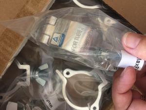 Klem Truss Aluminium Tahan Lama OMEGATRUSS LGC048 untuk Pencahayaan dan Perancah Perak/Hitam - Product Image 2