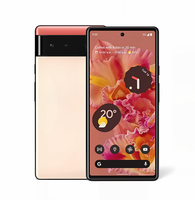 Pour Pixel 6 256 Go, téléphone Android débloqué d'usine, écran OLED 90 Hz