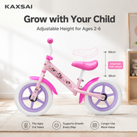 Vélo d'équilibre pour enfants, cadre en acier au carbone léger, sans pédales, pour le marché de gros, 2-6-8 ans, directement de l'usine