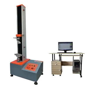 Computer controlled tensile strength Compression testing equipment Single Column tensile testing machine Forwire and cable