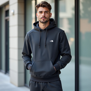 Sudadera con Capucha Unisex de Algodón Transpirable y Ecológica para Otoño/Invierno, Personalizable con Logotipo, de Alta Calidad - Product Image 5