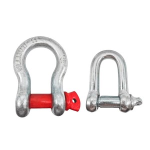 Manilles à vis américaines en acier inoxydable avec goupille de sécurité pour applications industrielles lourdes et minières - Product Image 4