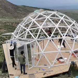 Dôme géodésique en fibre de verre, maison préfabriquée en verre vert, <span class=keywords><strong>tente</strong></span> dôme transparente, hôtel <span class=keywords><strong>igloo</strong></span>, glamping de luxe, <span class=keywords><strong>tente</strong></span> dôme géodésique extérieure - Product Image 5