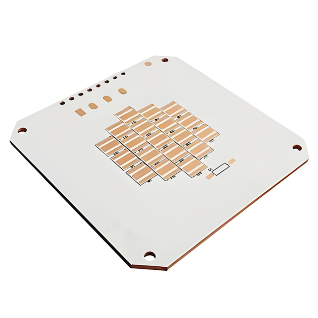 Custom Copper Base PCB Board High Thermal Conductivity for LED Lighting/Automotive Headlight/Power Inverter Heat Dissipation