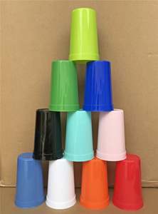 5 paquets de gobelets réutilisables anti-fuite avec paille et couvercle, pour les fêtes, gobelets et bouteilles d'eau en plastique unisexes - Product Image 2