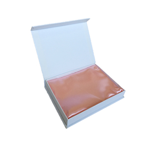 Delicado Color mezclado de laminación de cierres la ventana tapa negro auricular de embalaje con caja de cartón magnético - Product Image 4