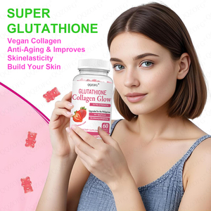Ldj נוסף חוזק glutathione gummies הקולגן טבעוני 60 גומומי עור בהיר להתאמה אישית למבוגרים לנשים בהריון - Product Image 4