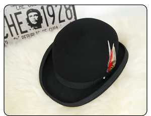 Sombrero de Copa Clásico Unisex para Caballeros, para Iglesia, Fiestas, con Forro de Satén Negro, Impresión Serigrafiada, Promocional, para Oficina, para Adultos - Product Image 6