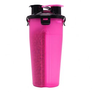 Portable Plastic Drinkware <b>Dog</b> Water Bottle With Foldable Bowl for Travel - Product Image 5