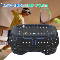 Logo personnalisé Anti-chute étanche fermeture éclair 3D VR étui à lunettes tampon sismique 7 pouces Durable Portable EVA sac à outils