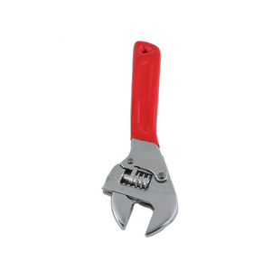 Clé à molette réglable de 1 à 1,4 pouces en acier au chrome-vanadium, poignée antidérapante de qualité industrielle, mâchoire dentée - Product Image 3