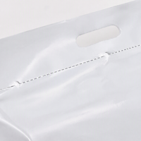Sacs de Courrier en PE Vierge avec Poignée Découpée, Perforation Facile à Déchirer, Bande Adhésive Auto-Adhésive, Sacs d'Expédition 120 Microns