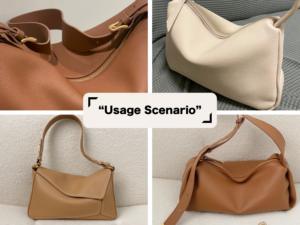 Borsa personalizzata in similpelle in PVC da 0.85mm borsa Tote in <span class=keywords><strong>ecopelle</strong></span> goffrata resistente per decorazioni per la casa sofà campioni senza uso - Product Image 5