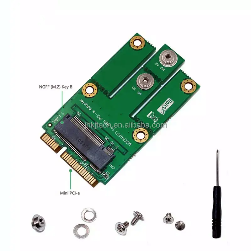Mini pci-E da 52 Pin a NGFF M.2 E/B-Key adattatore per schede Stock prodotto per modulo Wireless Wifi BT