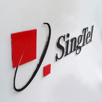 Letrero Comercial con Logotipo 3D Retroiluminado 100% Personalizado, Diseño Profesional, Renderizado 3D Gratuito, Señalización Corporativa