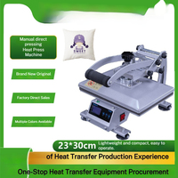 Machines de presse à chaud portables à sublimation par transfert direct manuel pour T-shirts, machines de transfert thermique A4 pour impression DIY