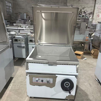 Chaudière à bascule à double enveloppe / Machine de cuisson à bascule à gaz, machine à braiser, wok, machine à frire