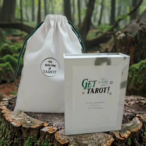 شعار مخصص بطاقة أوراكل سطح السفينة والدفتر الإرشادي في الحقائب الرباط خمر لبطاقات التارو - Product Image 1