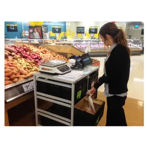 <strong>4</strong> <strong>Wheels</strong> <strong>Trolley</strong> Cart Tier Order Picking Cart Order Pick <strong>Trolley</strong> - Product Image 5