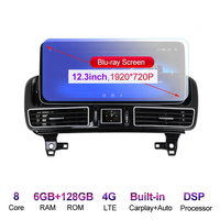 6ram 128 go écran Horizontal Android voiture GPS DVD Radio lecteur GPS Navigation pour Mercedes Benz GLE GLS W166 X166 2015-2019