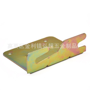 Support d'angle en fer 32x76x93mm, couleur zinc plaqué, durable, connecteur pour meubles de maison, support de fixation à angle droit - Product Image 4
