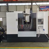 Centre d'usinage vertical VMC1270, système de commande Fanuc, machine de fraisage CNC 3 axes avec changeur d'outils ATC