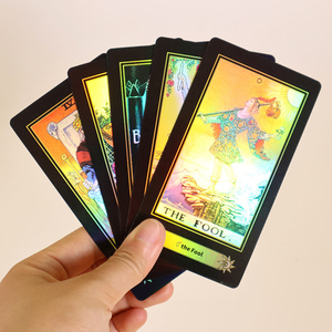 Conception et impression de cartes de tarot personnalisées, cartes d'oracle, livres d'astresme, coloriage, impression à feuille d'or, impression de jeux de cartes - Product Image 6