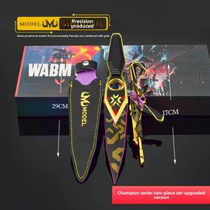 Coupe de champion périphérique de <span class=keywords><strong>jeu</strong></span> Valorant améliorée pour Kunai Berserker modèle d'arme amélioré coffret cadeau en métal inspiré pour - Product Image 2