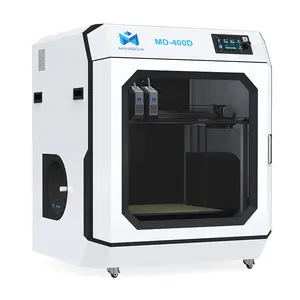 MD-400D IDEX stock free nivelling guter preis fdm aluminium 3d buchstabe 3d drucker maschine