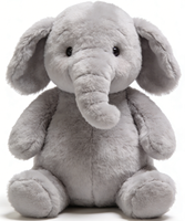 Nouveauté 2026 : Peluche Éléphant Doux et Cuddly en Coton PP et Polyester – Cadeau d'Anniversaire pour Bébés et Enfants – Vente en Gros ODM OEM