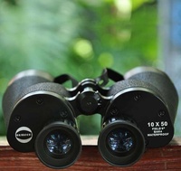 Jumelles compactes pliables 10x50E, lentilles légères, instruments d'optique astronomique